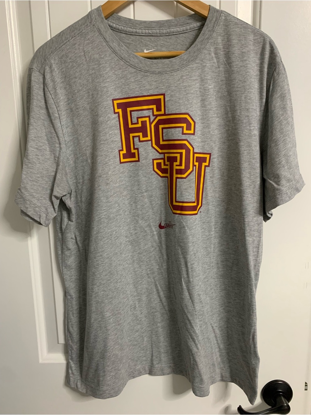 Nike Men's Gray FSU Graphic T-Shirt